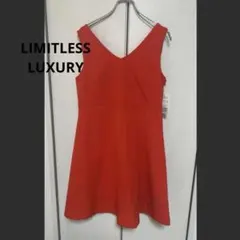 新品　LIMITLESS LUXURY backクロスミニワンピース　Mのサムネイル