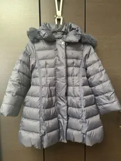 組曲ダウンコート　ネイビー110-120サイズ