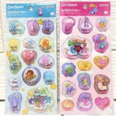 【正規品】ケアベア　ポップデコパーティー　わたあめカプセルシール