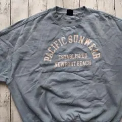 미국 헌옷 아메카지 아치 프린트 스웨트 PACSUN