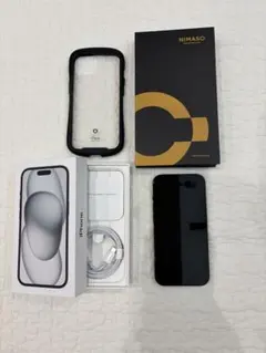 【美品】iPhone15 256GB おまけ付き