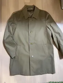 オンワード樫山Dots & Loops ステンカラーコート オリーブ美品M