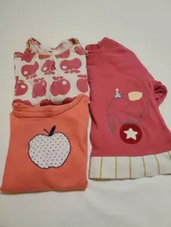 ベビー用トップス　3着セット　80〜90cm