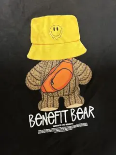Benefit Bear Tシャツ ブラック