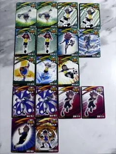 イナズマイレブン　爆熱サッカーバトル　　　　　トレーディングカードセット 44枚