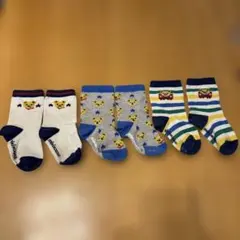 ミキハウス キッズ靴下 3足セット 13-15cm