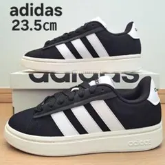 【8431】【新品】箱なし　23.5㎝　アディダス グランドコート アルファ