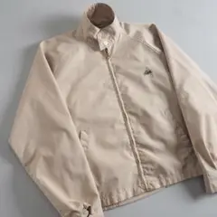ラコステ　９０ｓ　スイングトップ　ブルゾン　ベージュ　美品
