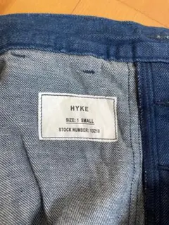 r*n様 HYKE ハイク ネイビー ベイカーパンツ r*n様 HYKE ハイク ネイビー ベイカーパンツ JAPAN BLUE JEANS
