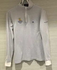 パーリーゲイツ　白　ジップ　モックネック　ゴルフ　ウェア　ハイネック　長袖　5 PEARLY GATES モックネック 長袖インナーシャツ ホワイト5 - メルカリ