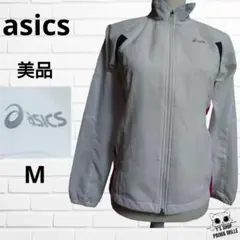 asics パーカー ホワイト ジャケット ロゴ入り pjk55のサムネイル