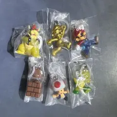 ファイナルファンタジーⅦ キャラクターキーホルダー 6体セット 新品未