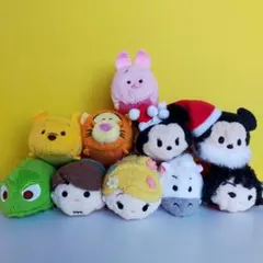 ツムツム10点セット　ラプンツェル　プーさん　ミッキーまとめ売り