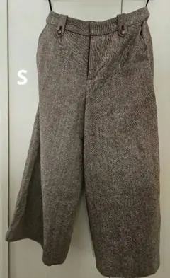 ブラウン系 ワイドパンツ サイズ7