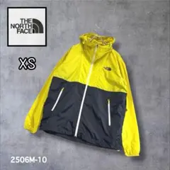 ☆人気　ノースフェイス　ナイロンパーカー　イエロー×ブラック　XS