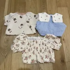 アプレレクール　ロンパースセット　80cm