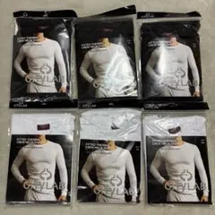 CITY LAB FITTED THERMAL CREW SHIRT 6枚セット