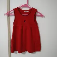 ファミリア　ニットジャンバースカート