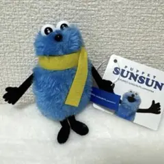 パペットスンスン　ぬいぐるみマスコット winter ver. 黄マフラー