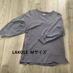 【LAKOLE】ボリューム袖のTシャツ
