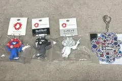 ミャクミャク pvcキーホルダー アクリルキーホルダー 4点セット