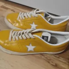 CONVERSE　ONE STAR イエロー レザー