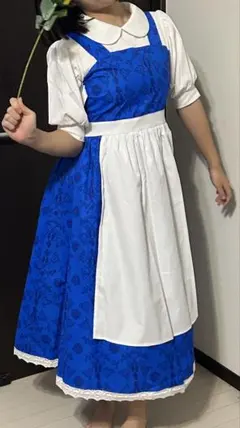 【試着のみ未使用品】ディズニー◇美女と野獣◇ベル◇町娘◇コスプレ◇Ｆサイズ◇のサムネイル