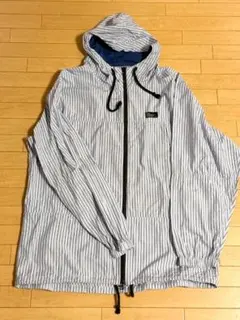 FAT SHIRTA ストライプ フーデッドジャケットのサムネイル