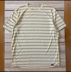 パタゴニア SP22 キャプリーン クールトレイル ボーダー Tシャツ L 希少