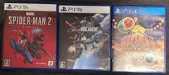 PS5/PS4 ゲーム3本セット
