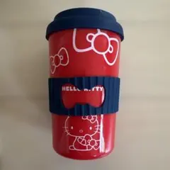 ハローキティ 45周年記念 タンブラー 赤
