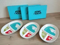 【新品未使用】MOOMIN 子ども用プレート 3枚セット