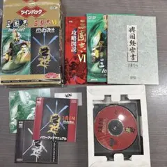 【動作確認済】PC 三國志Internet＆三國志VI PK ツインパックのサムネイル