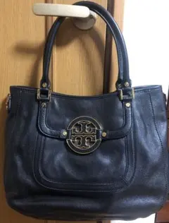 トリーバーチ 2wayハンドバッグ ショルダーバッグ アマンダロゴプレート