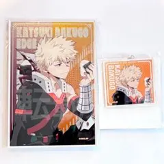ヒロアカ キャラポップストア ミニゲーム アクリルボード アクキー 爆