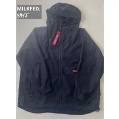 ミルクフェド マウンテンパーカー S ネイビー