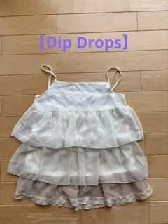 【Dip Drops】 フリル キャミソール アイボリーのサムネイル