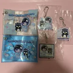 あのちゃん×バットばつ丸　ポーチ2種　コンプ　アクリルチャーム3種コンプセット