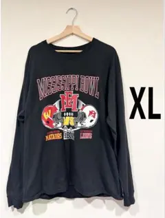 アメフト ロンT XL カレッジフットボール アメリカ古着 ビッグサイズのサムネイル