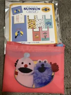 サンキューマート　パペットスンスン　ランダム　エコバッグ