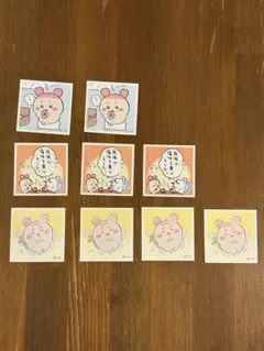 ちいかわ シールコレクション 9枚セット　古本屋