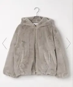 洗える防風ふわもこパーカー/サイズ160