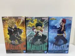 僕のヒーローアカデミア MAXIMATIC 轟焦凍 爆豪勝己 緑谷出久フィギュア