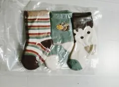ベビー靴下 3足セット 9〜12cm