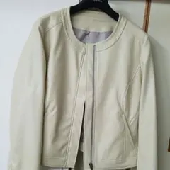 ライダースジャケット風レディース