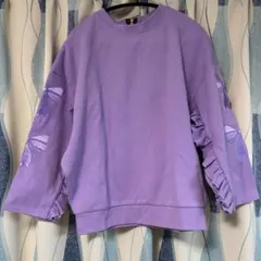 値下げ中！merry jenny メリージェニー リボン刺繍 フリル スウェット