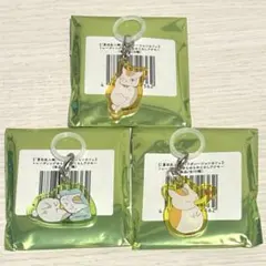 夏目友人帳 コラボレーションカフェ ゆらゆらめじるしアクキー 3種セット