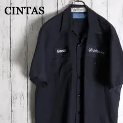 【人気！US企業物】CINTAS 企業ロゴワッペン レアカラー ワークシャツのサムネイル