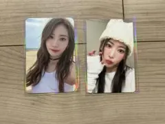 LE SSERAFIM サクラ トレカ2枚セット