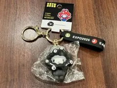 マイメロディ　黒ミャクミャク　キーホルダー